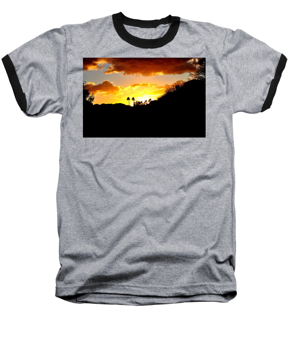 Tree Baseball T-Shirt featuring the photograph There's Gold In Them Thar Hills by Jay Milo