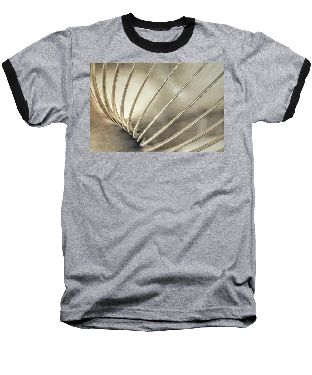 Coil Baseball T-Shirt featuring the photograph This Mortal Coil by Scott Norris
