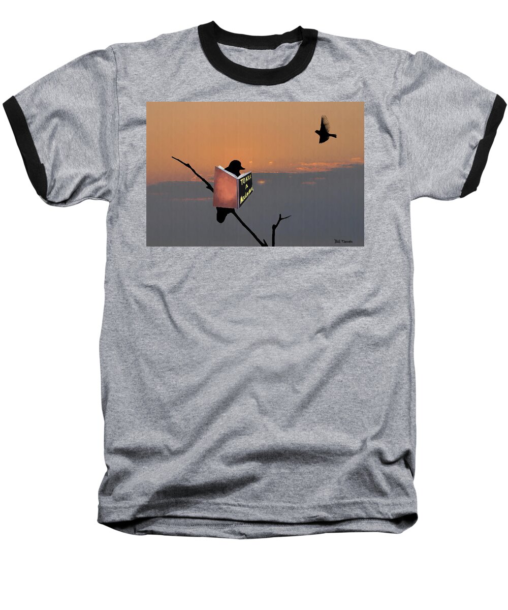 To Kill A Mockingbird Baseball T-Shirt featuring the photograph To Kill A Mockingbird by Bill Cannon