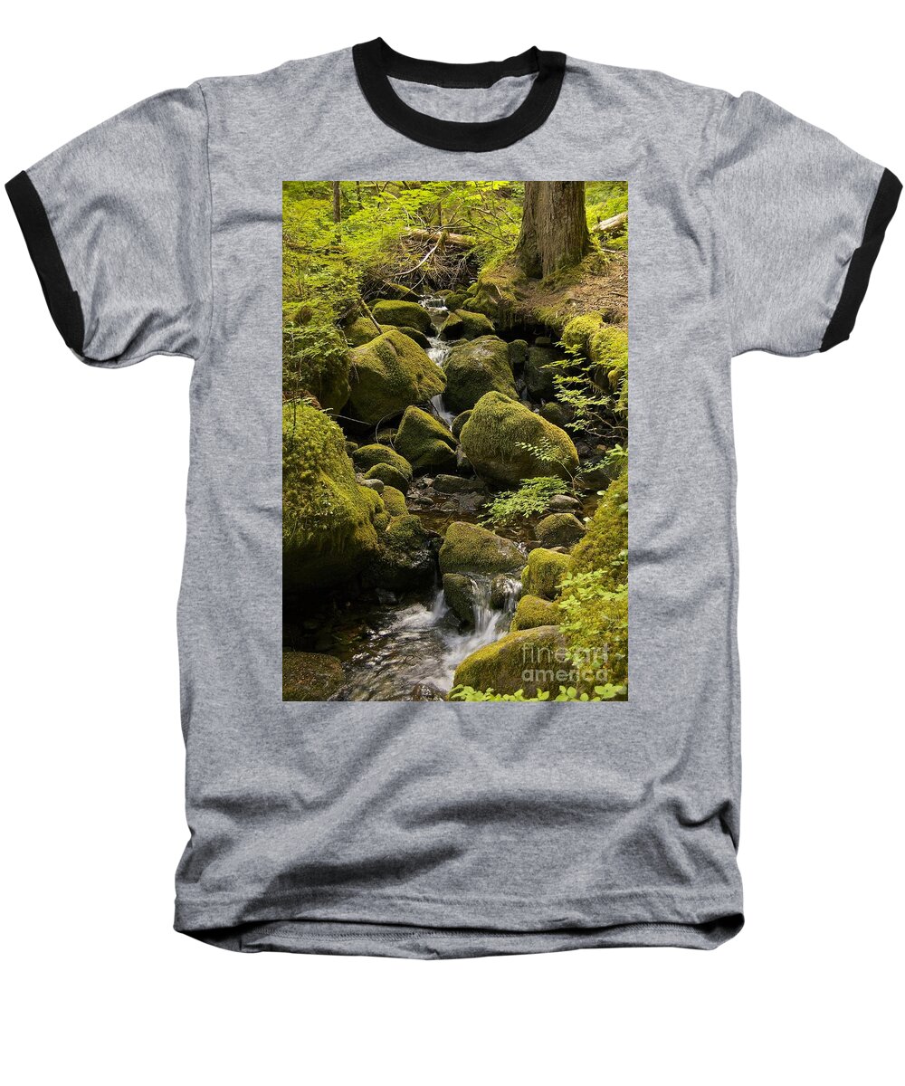 Photography Baseball T-Shirt featuring the photograph Tributary by Sean Griffin