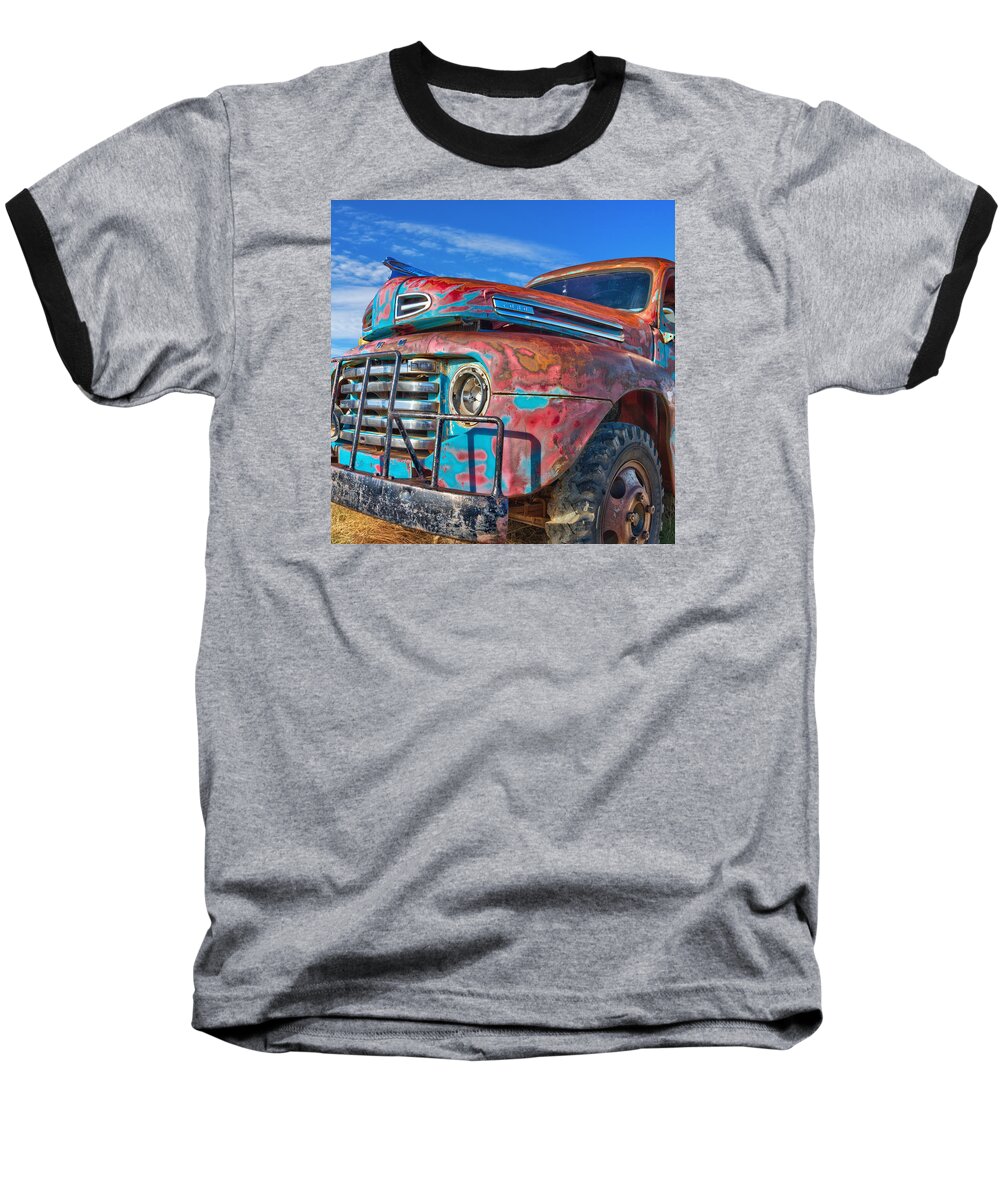 Ford Baseball T-Shirt featuring the photograph Heavy Duty by Daniel George