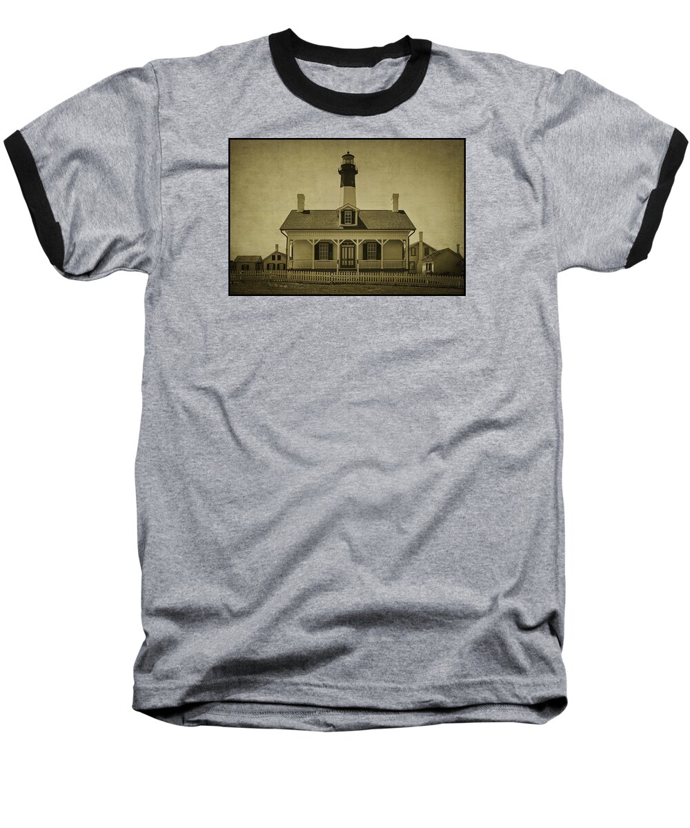 Tybee Lighthouse Baseball T-Shirt featuring the photograph Tybee Lighthouse by Priscilla Burgers