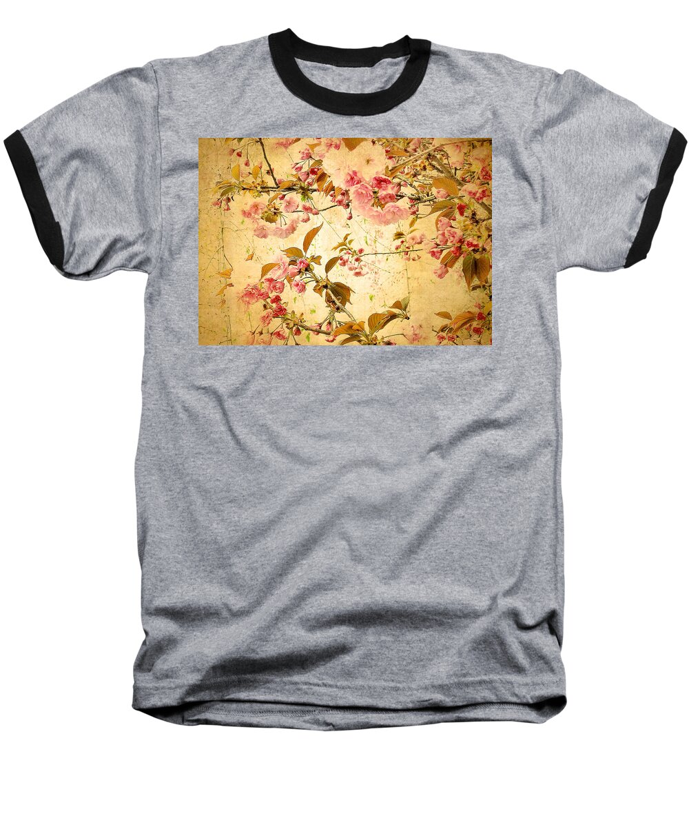 Flowers Baseball T-Shirt featuring the photograph Vintage Blossom by Jessica Jenney