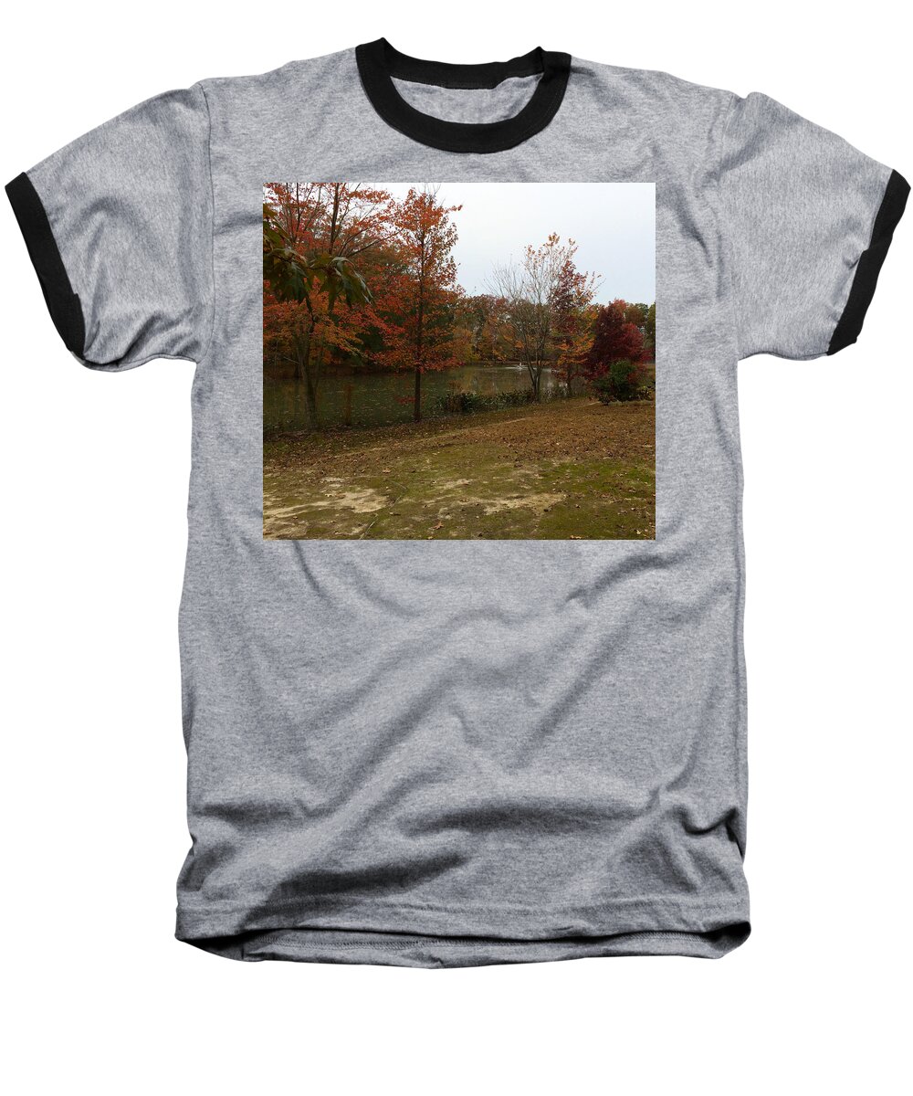 Trees Baseball T-Shirt featuring the photograph What A Beauitful Day by Chris W Photography AKA Christian Wilson
