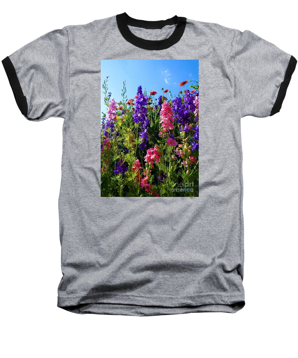 Wildflowers Baseball T-Shirt featuring the photograph Wildflowers #14 by Robert ONeil