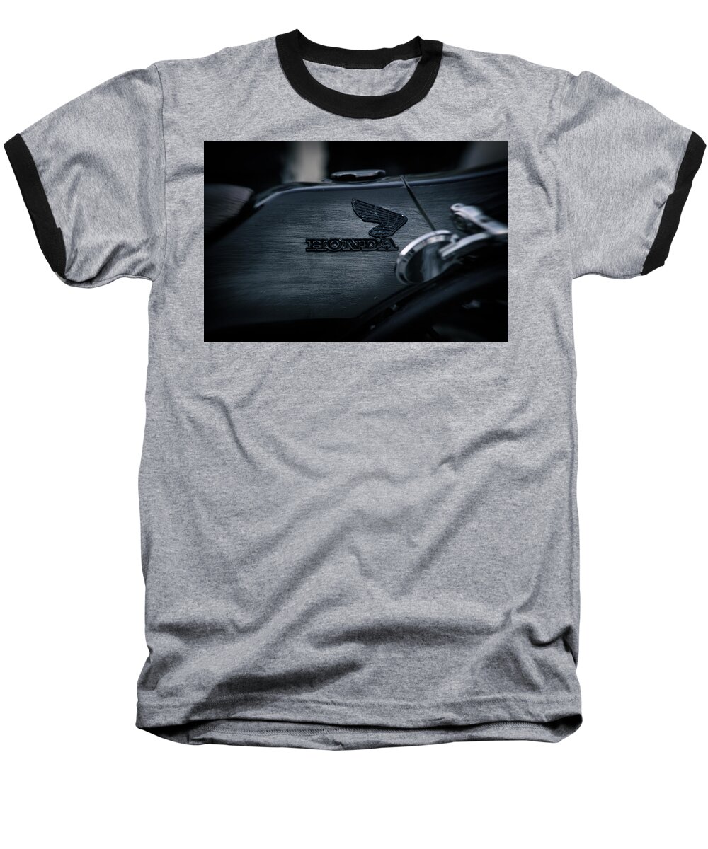 Honda Baseball T-Shirt featuring the photograph Wings for the Wind by Scott Wyatt