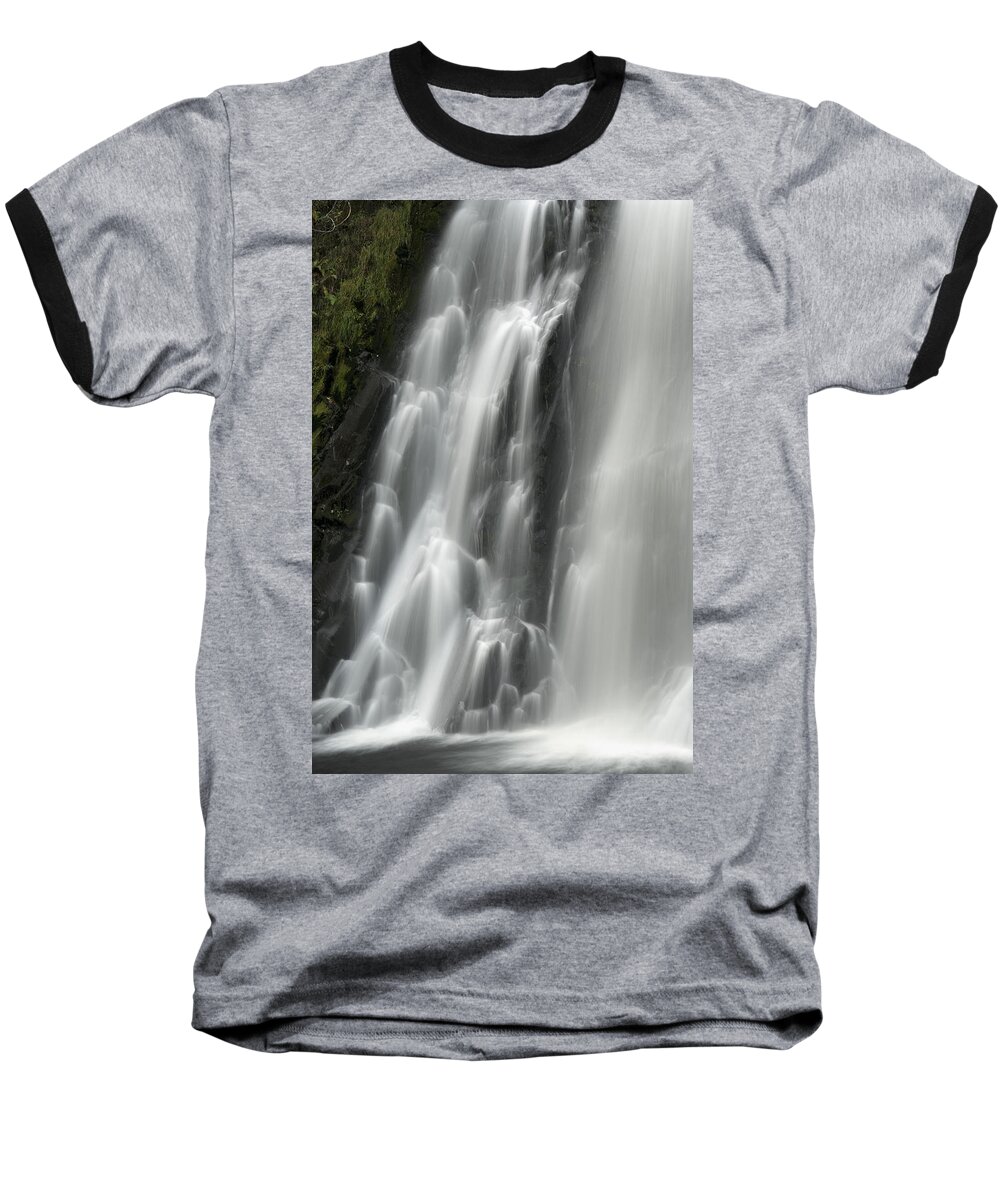Youngs River Falls Baseball T-Shirt featuring the photograph Youngs River Falls by Paul Riedinger