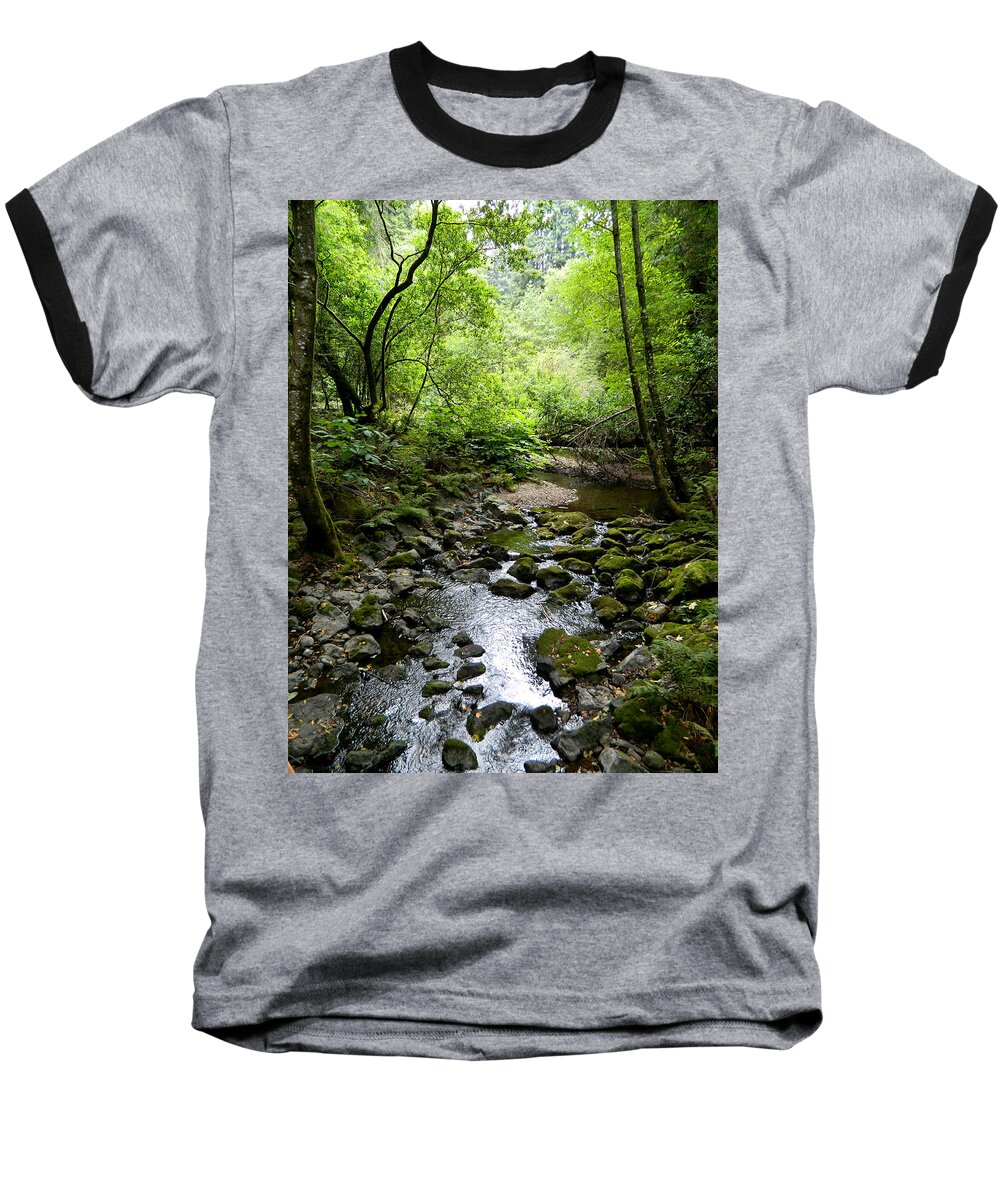 Landscape Baseball T-Shirt featuring the photograph Spring Creek III #1 by Kathleen Grace
