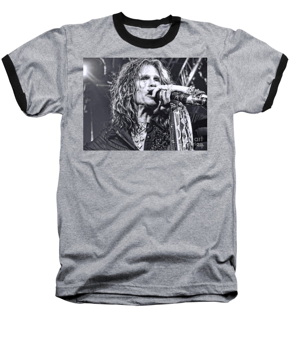  Baseball T-Shirt featuring the photograph Steven Sings #2 by Traci Cottingham