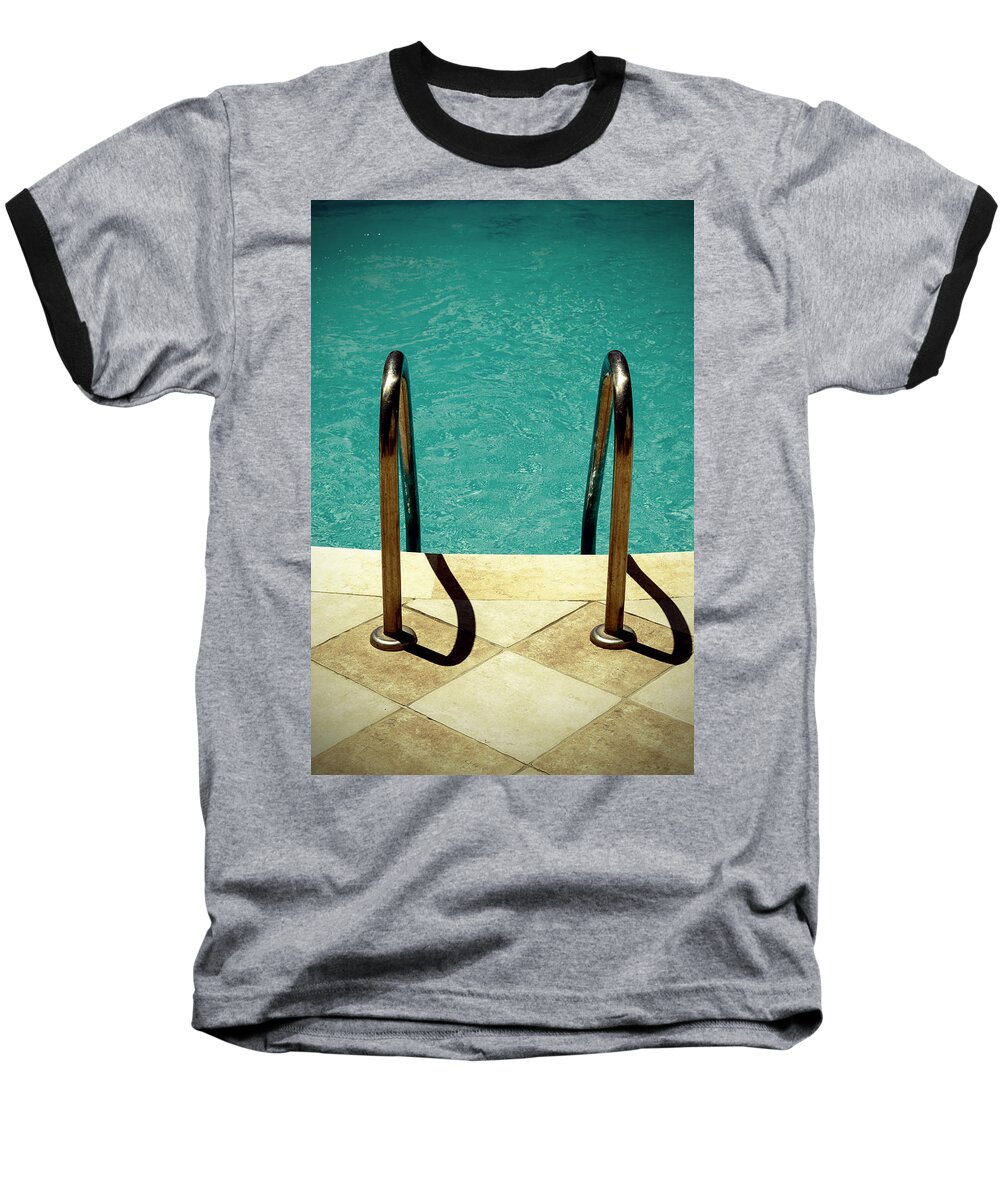 Pool Baseball T-Shirt featuring the photograph Swimming Pool #1 by Joana Kruse