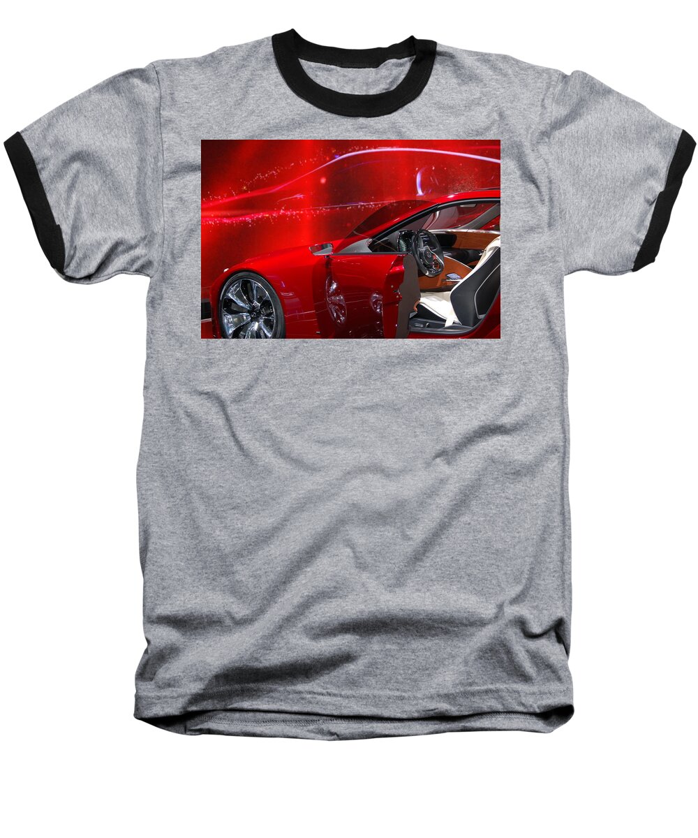 2013 Lexus Lf-lc Baseball T-Shirt featuring the photograph 2013 Lexus L F - L C by Randy J Heath