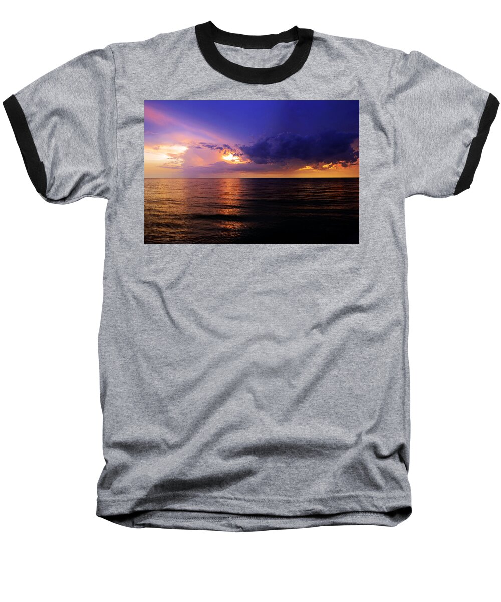 Beach Baseball T-Shirt featuring the photograph A Drop in the Ocean by Melanie Moraga