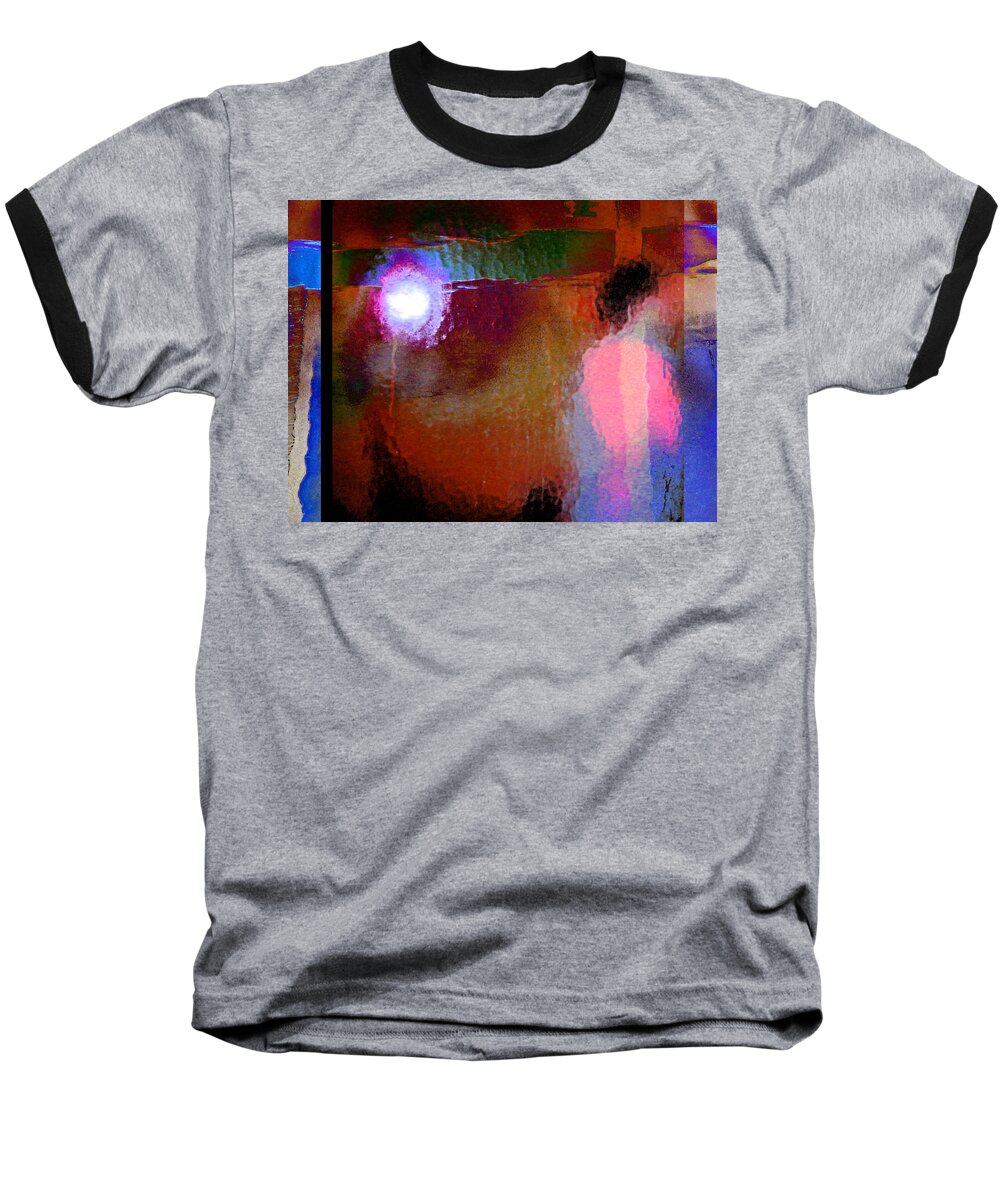Abstract Baseball T-Shirt featuring the photograph Alternate Reality 13-7 by Lenore Senior