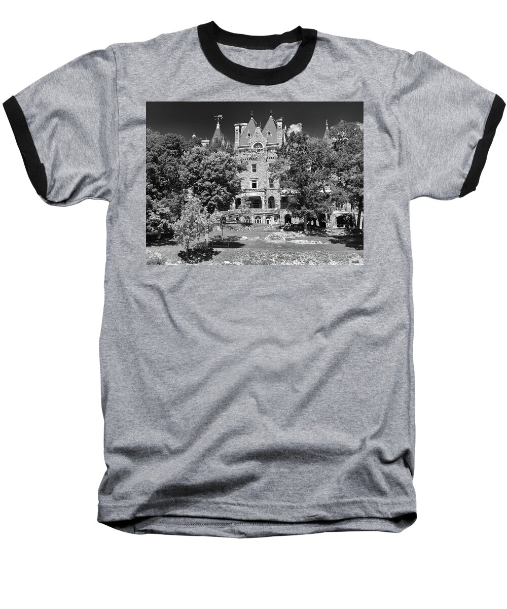 1000 Islands Baseball T-Shirt featuring the photograph Boldt Castle 0152 by Guy Whiteley