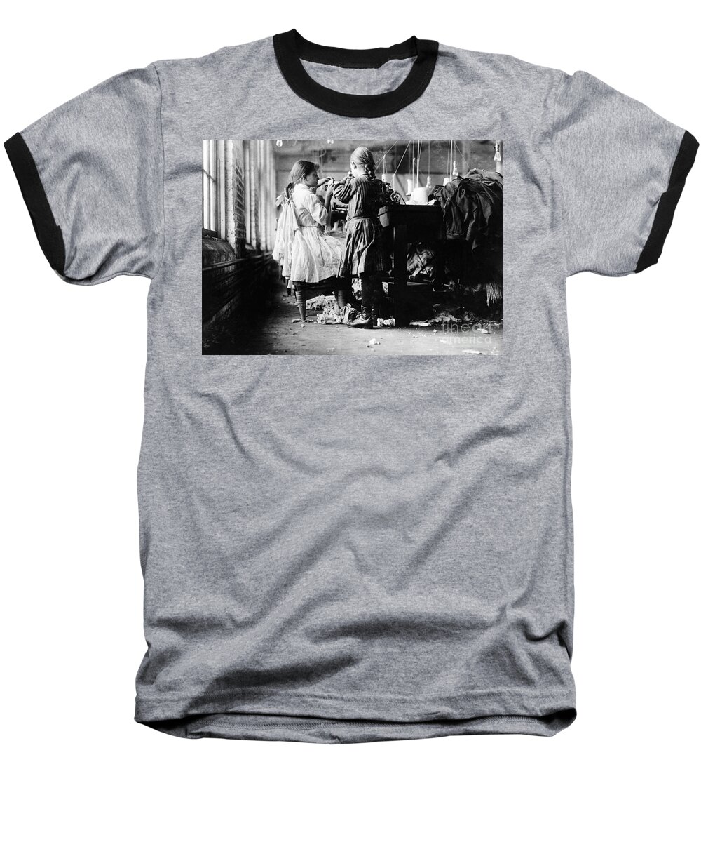 Child Labor Baseball T-Shirt featuring the photograph Child Labor by Omikron