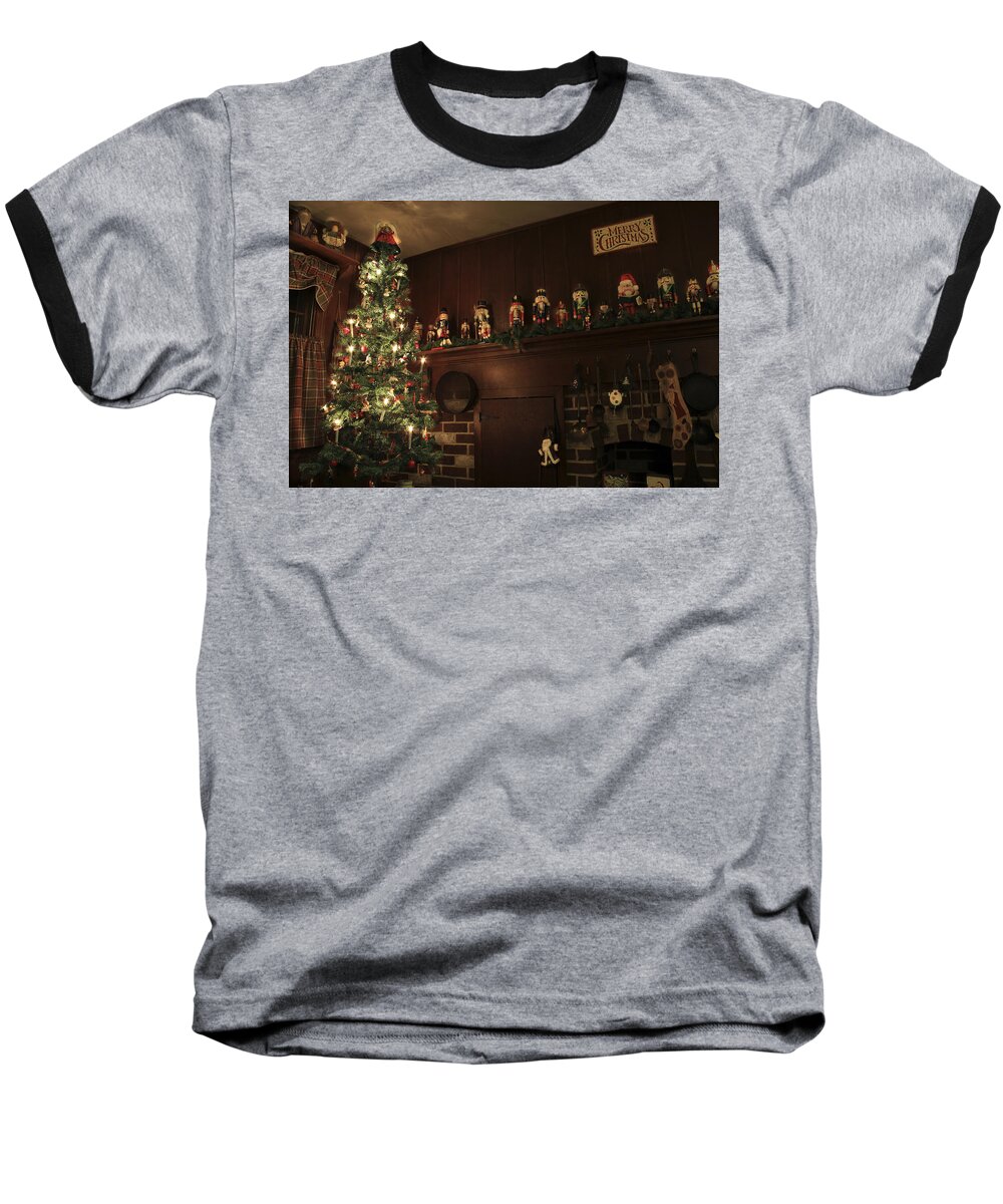 Christmas Baseball T-Shirt featuring the photograph Christmas at the Watson's by Shelley Neff