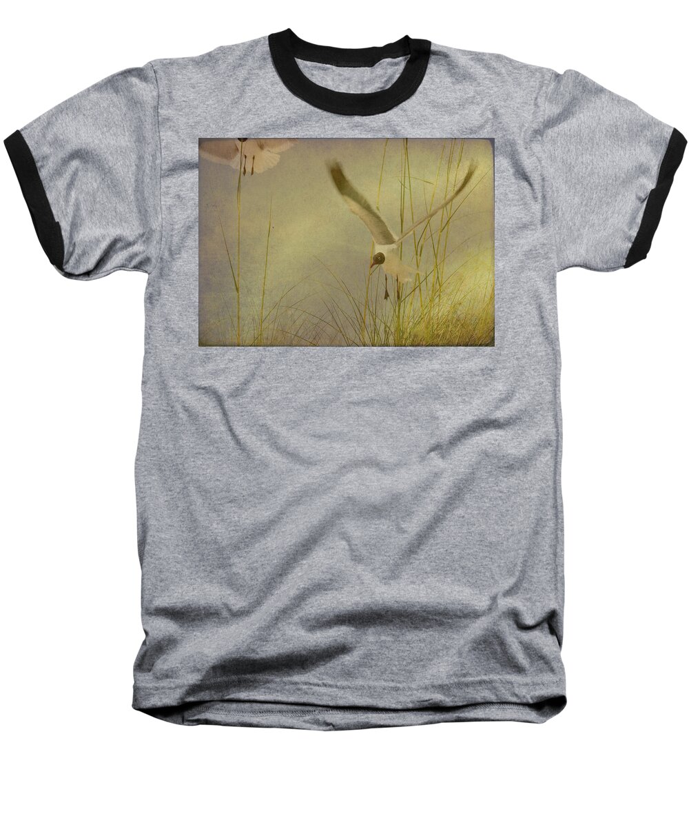 Birds Baseball T-Shirt featuring the photograph Contemplative Dream by Jan Amiss Photography