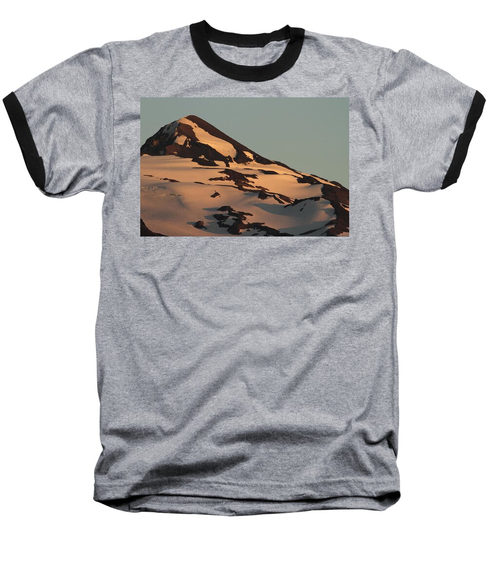 Middle Sister Baseball T-Shirt featuring the photograph Evening into Night by Laddie Halupa