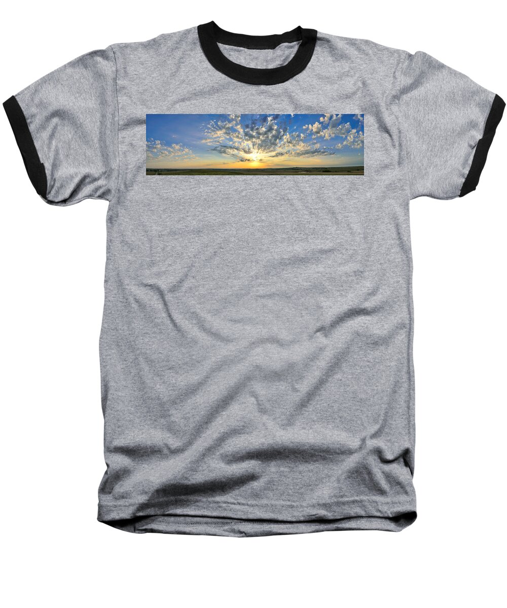 Panoramic Baseball T-Shirt featuring the photograph Fantastic Voyage by Brian Duram