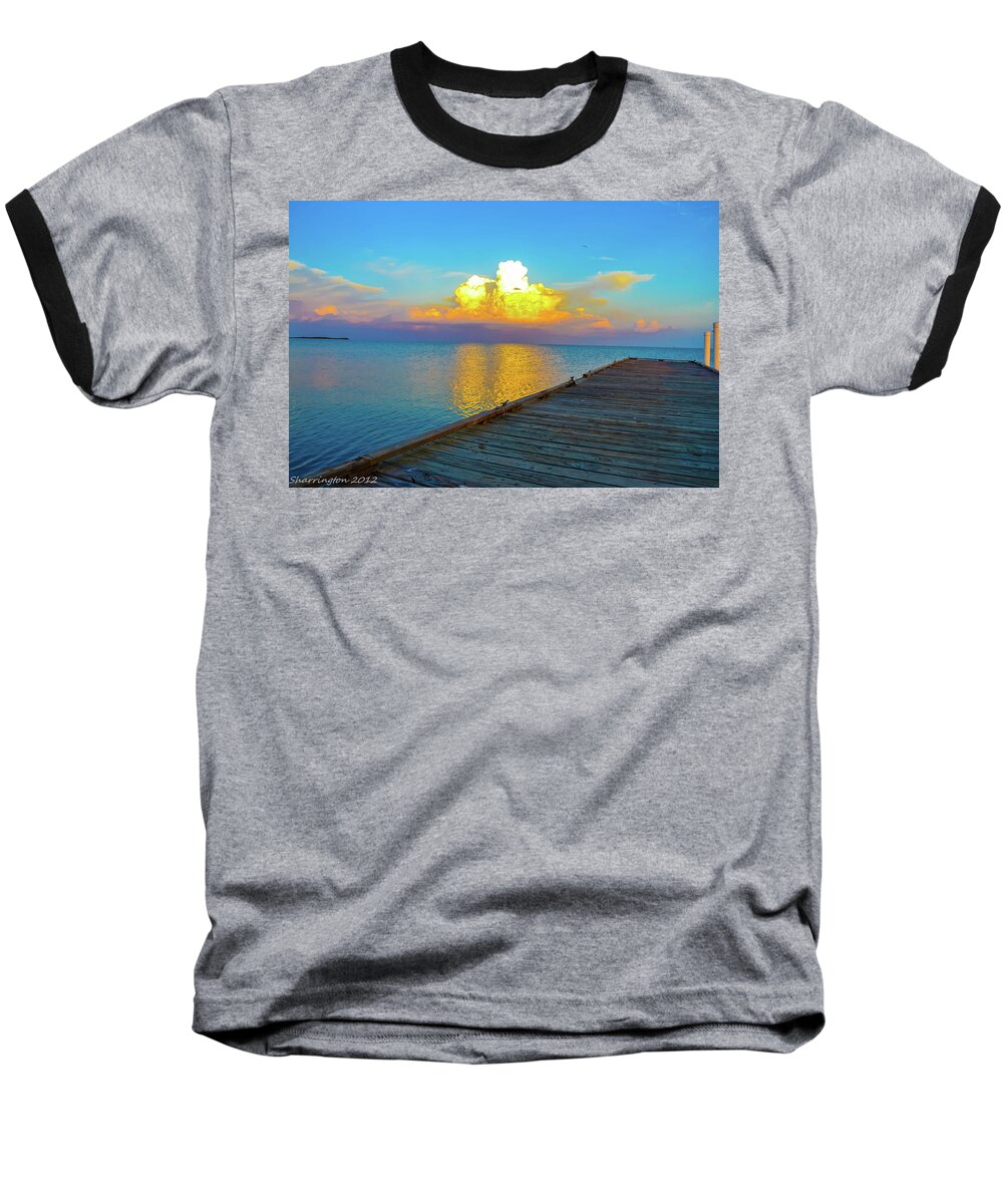 Clouds Baseball T-Shirt featuring the photograph Gods' Painting by Shannon Harrington