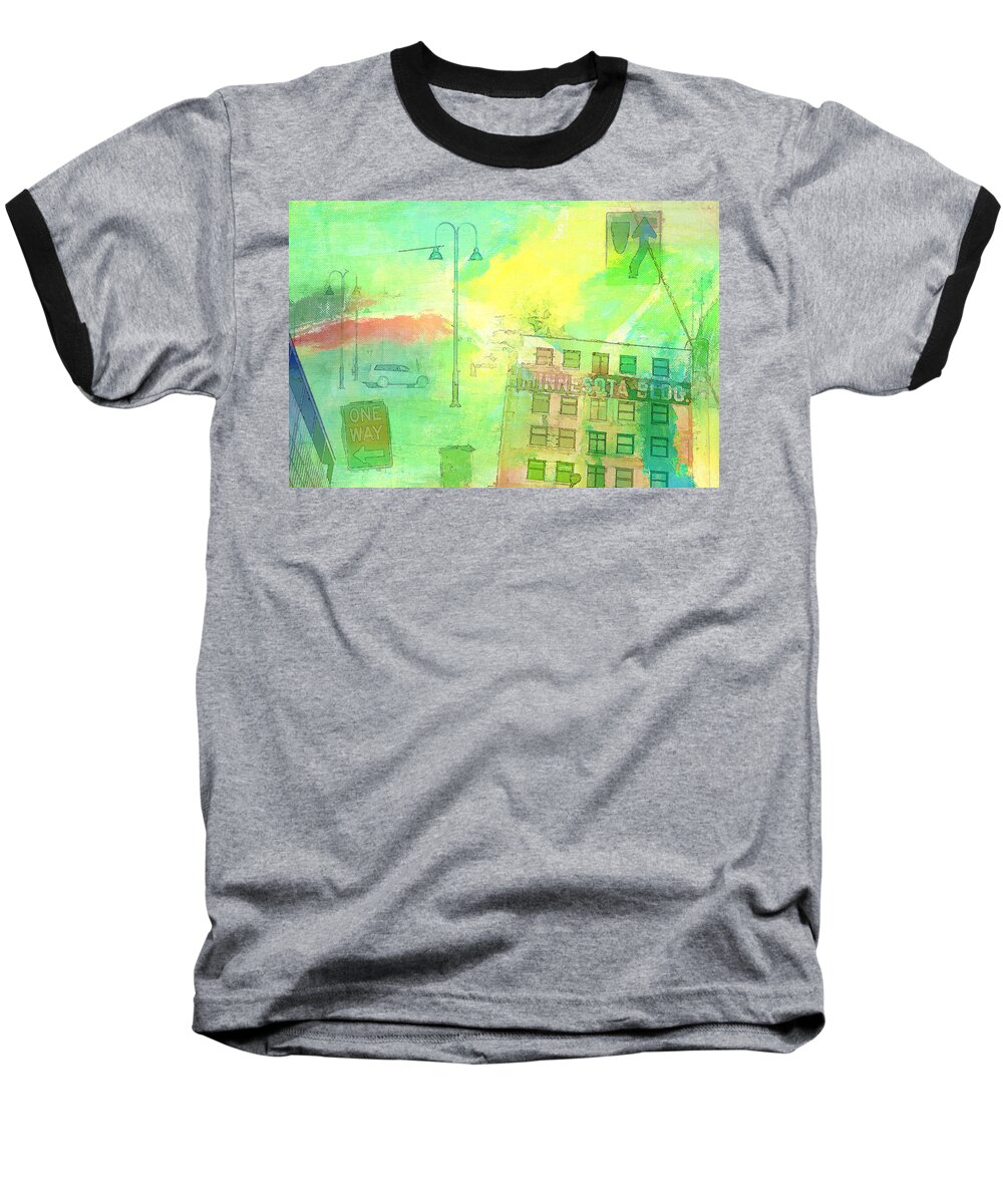 Minnesota Digital Art Baseball T-Shirt featuring the photograph Going Places by Susan Stone