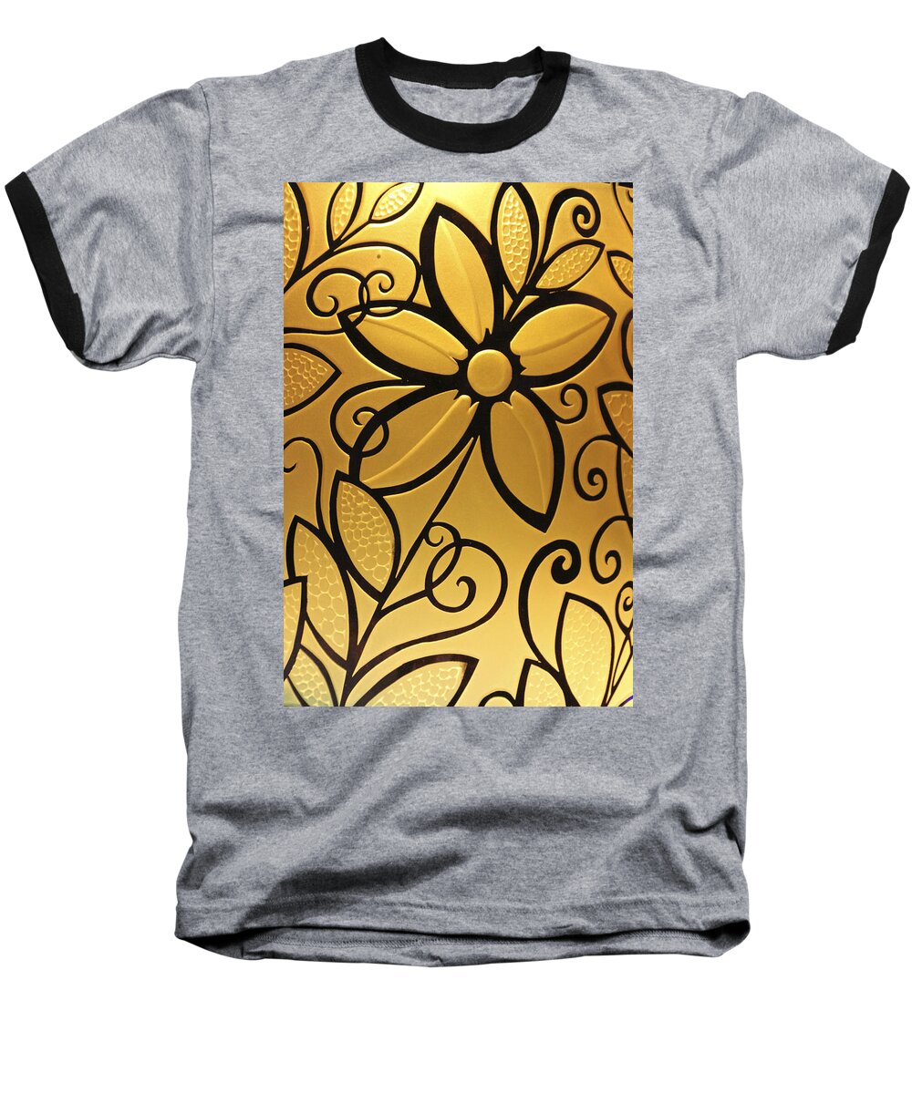 Yellow Baseball T-Shirt featuring the photograph Goldenrod by Shelley Neff