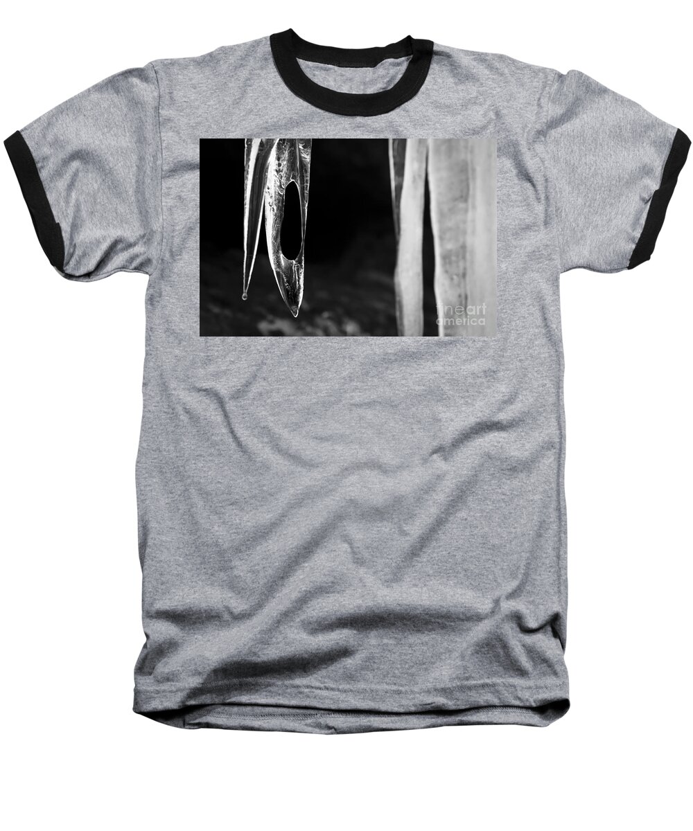 Ice Baseball T-Shirt featuring the photograph Icicle by Olivier Steiner