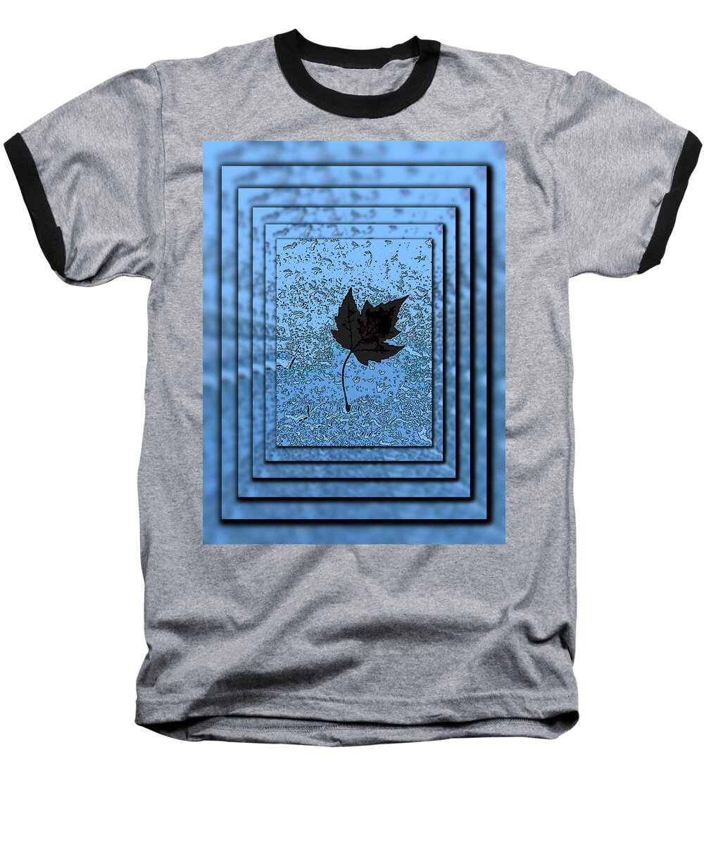 Storm Baseball T-Shirt featuring the digital art In The Eye Of The Storm by Tim Allen