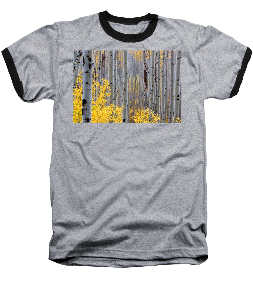 Autumn Baseball T-Shirt featuring the photograph In the Thick of Things by Jim Garrison