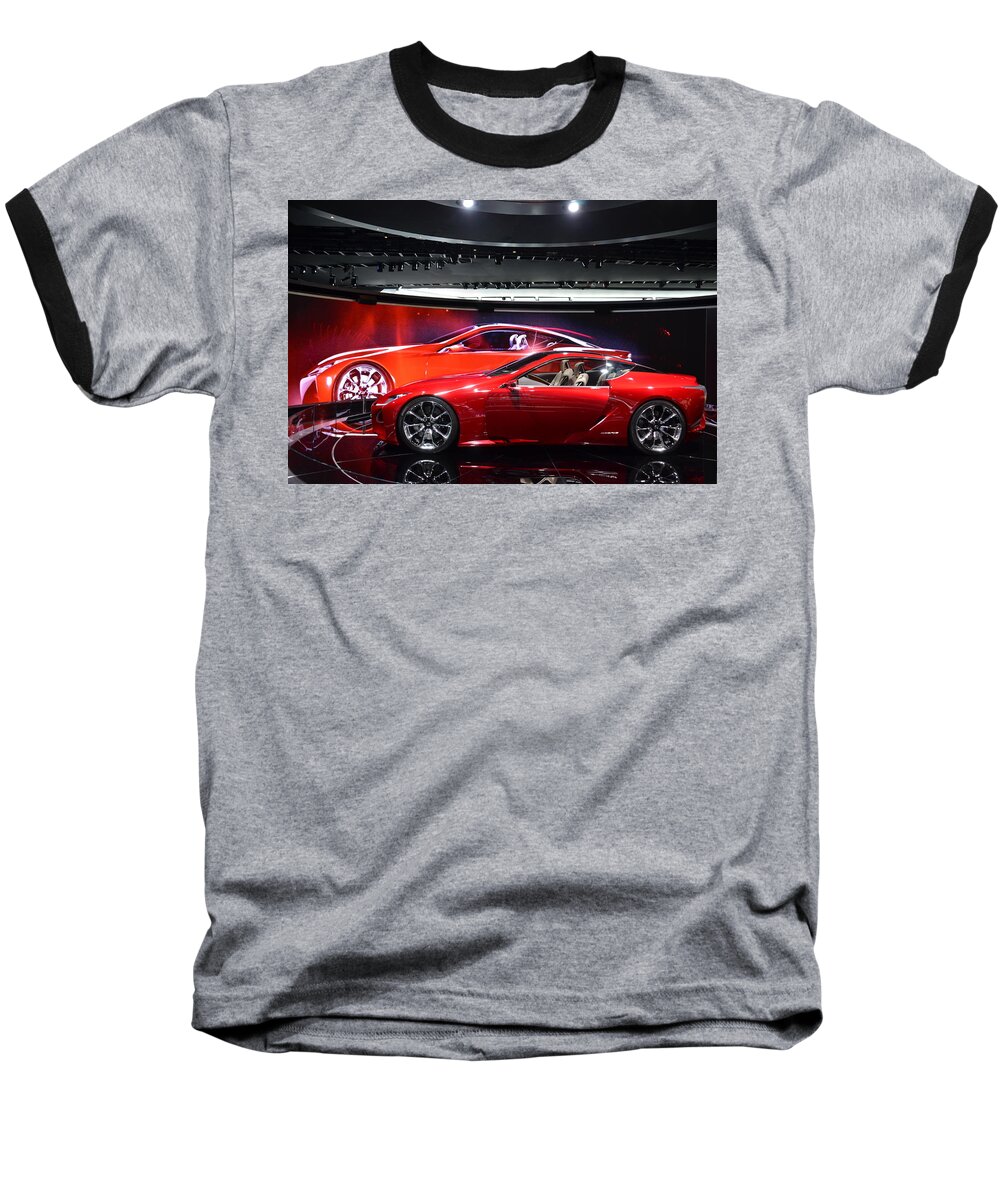 Lexus Lf-lc Baseball T-Shirt featuring the photograph Lexus Lf-lc by Randy J Heath