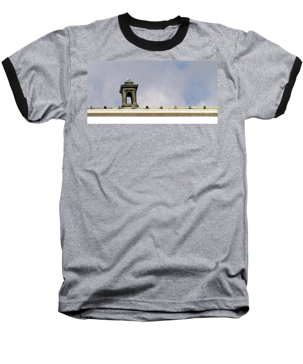 Ventura Baseball T-Shirt featuring the photograph Little Tower by Henrik Lehnerer