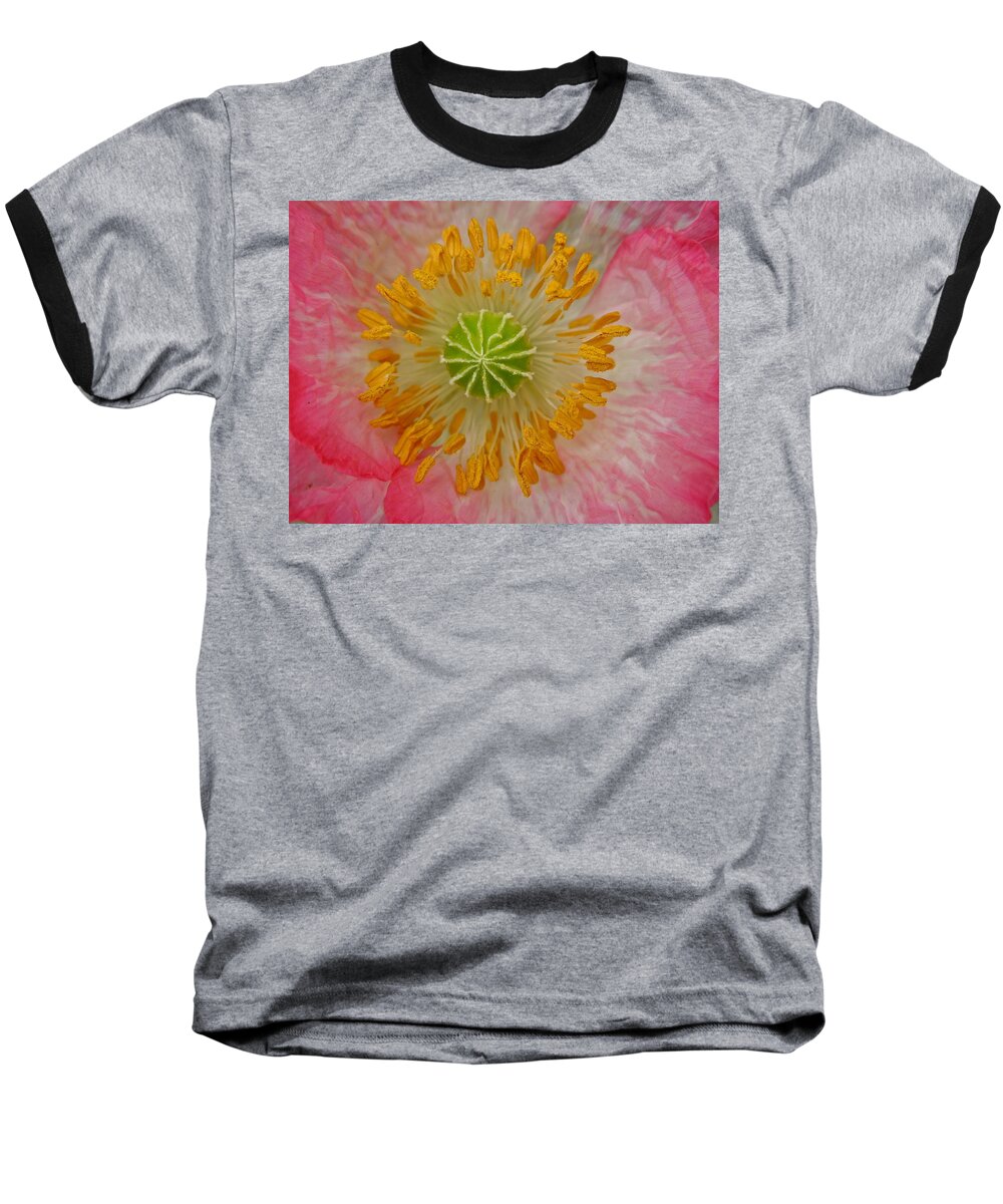 Flowers Baseball T-Shirt featuring the photograph Macro Mystery by Diana Hatcher