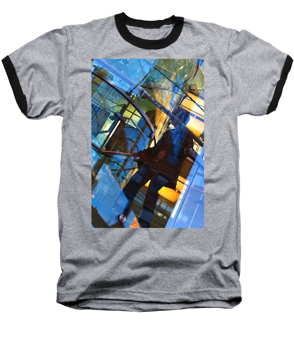 Apple Baseball T-Shirt featuring the photograph New York Apple by Kathy Corday