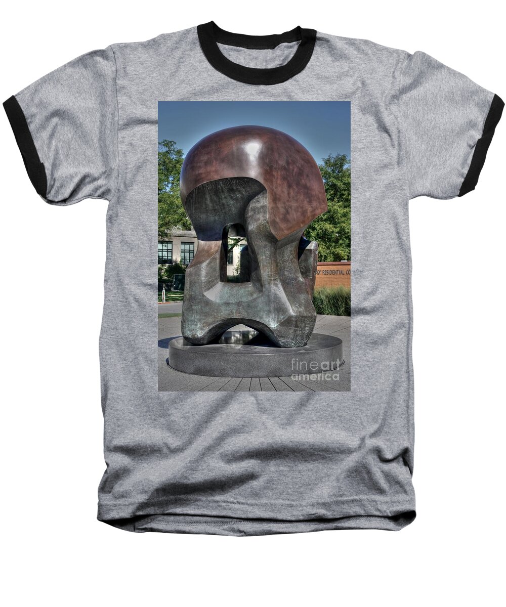 Henry Moore Baseball T-Shirt featuring the photograph Nuclear Energy by David Bearden