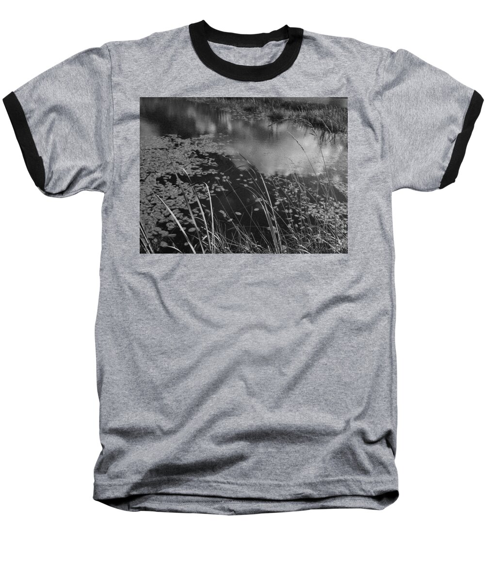 Water Baseball T-Shirt featuring the photograph Reflections in the Pond by Kathleen Grace