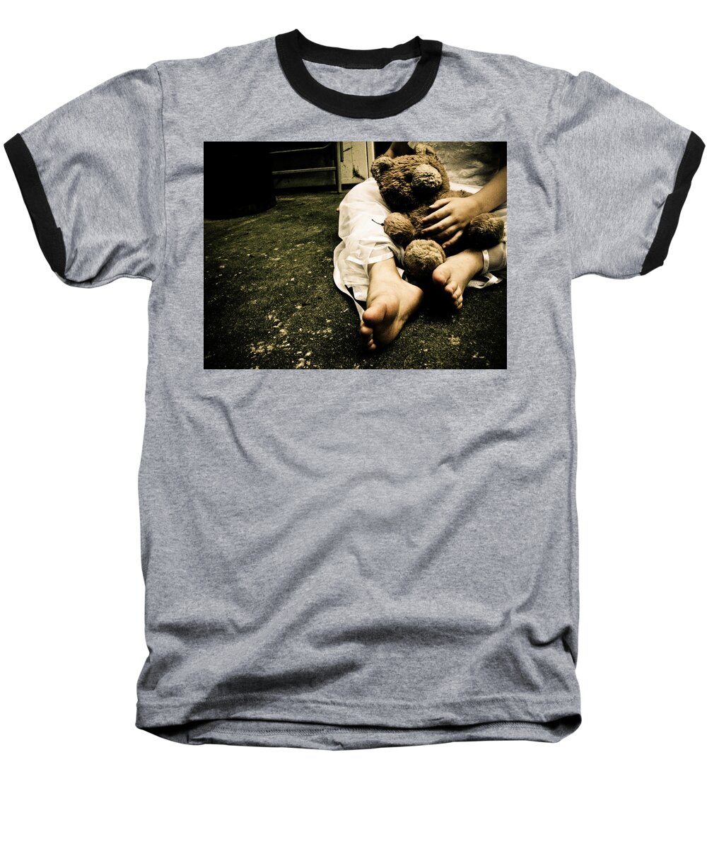 Teddy Baseball T-Shirt featuring the photograph Remember Me III by Jessica Brawley
