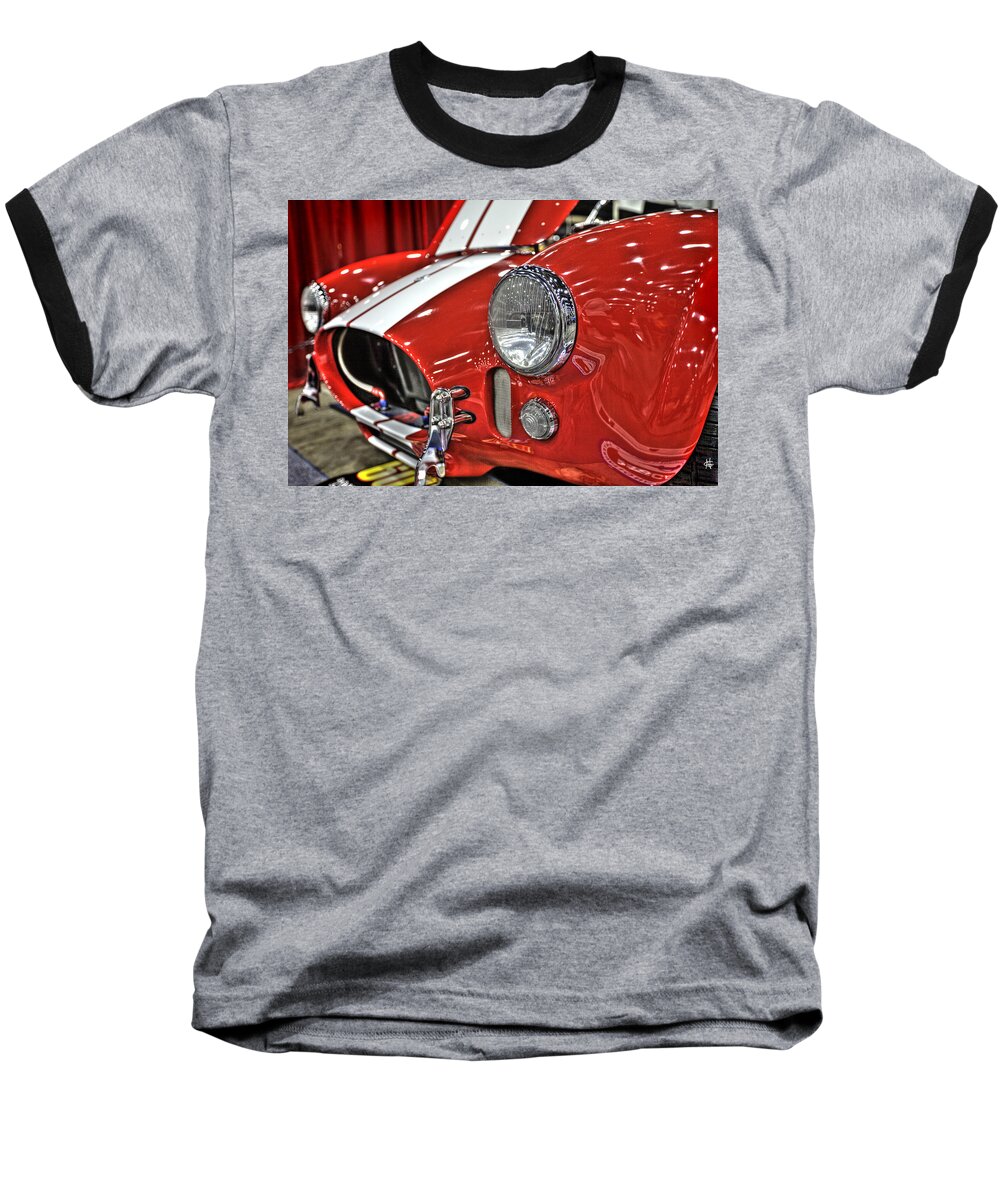  Baseball T-Shirt featuring the photograph Shelby Cobra by Nicholas Grunas