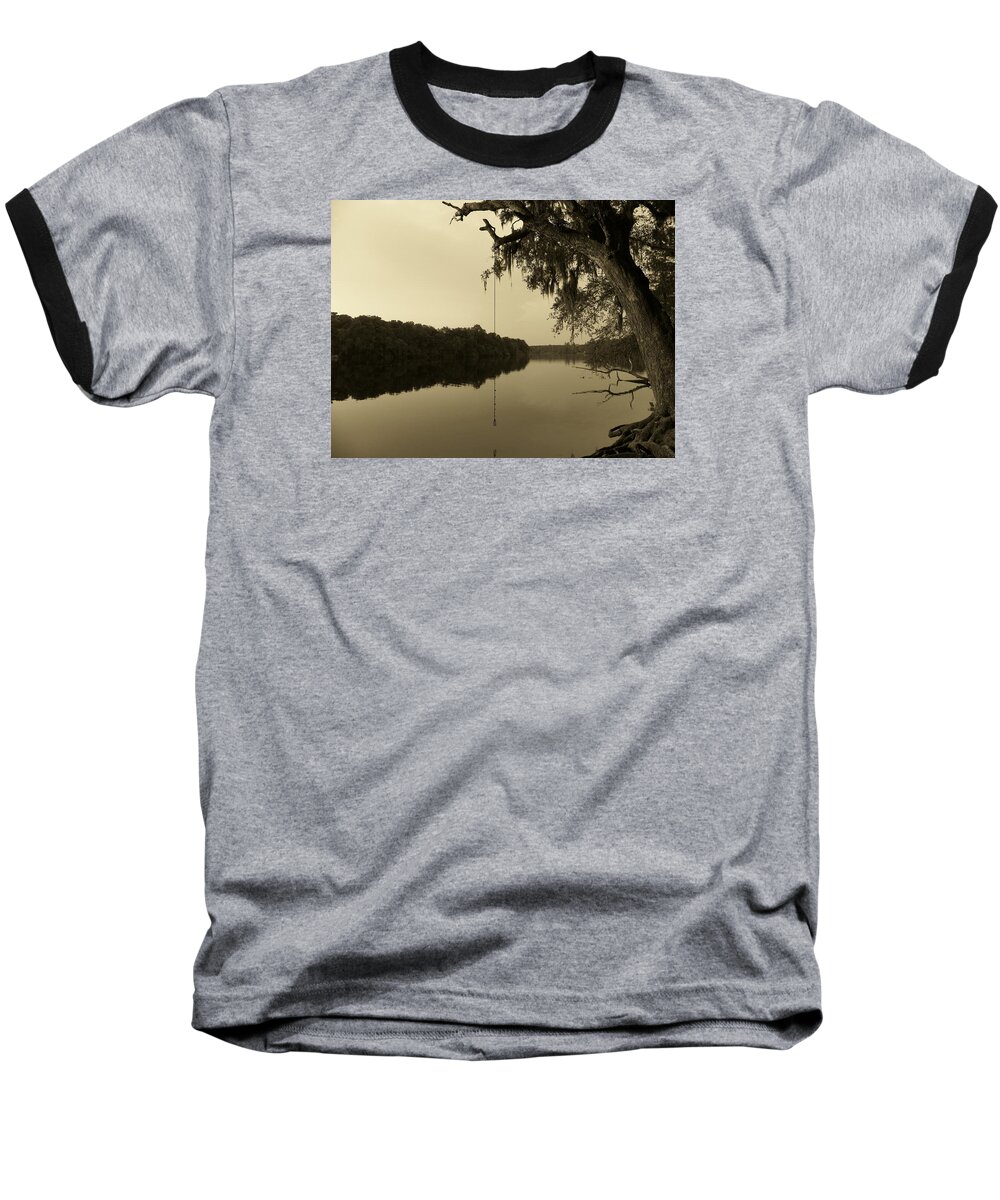 Florida Baseball T-Shirt featuring the photograph Summer Days by Sheri McLeroy