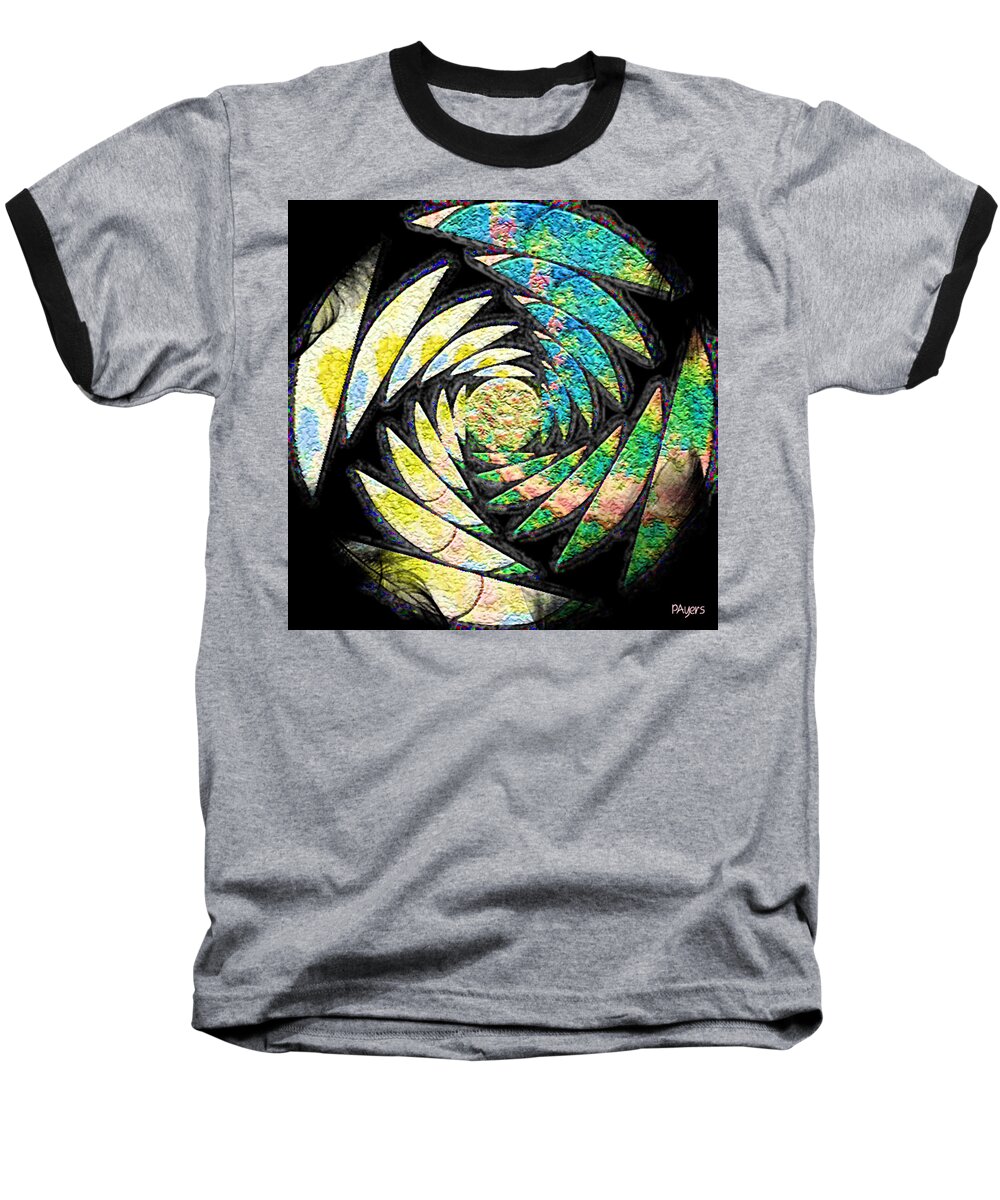 Digital Baseball T-Shirt featuring the digital art Sunrise by Paula Ayers