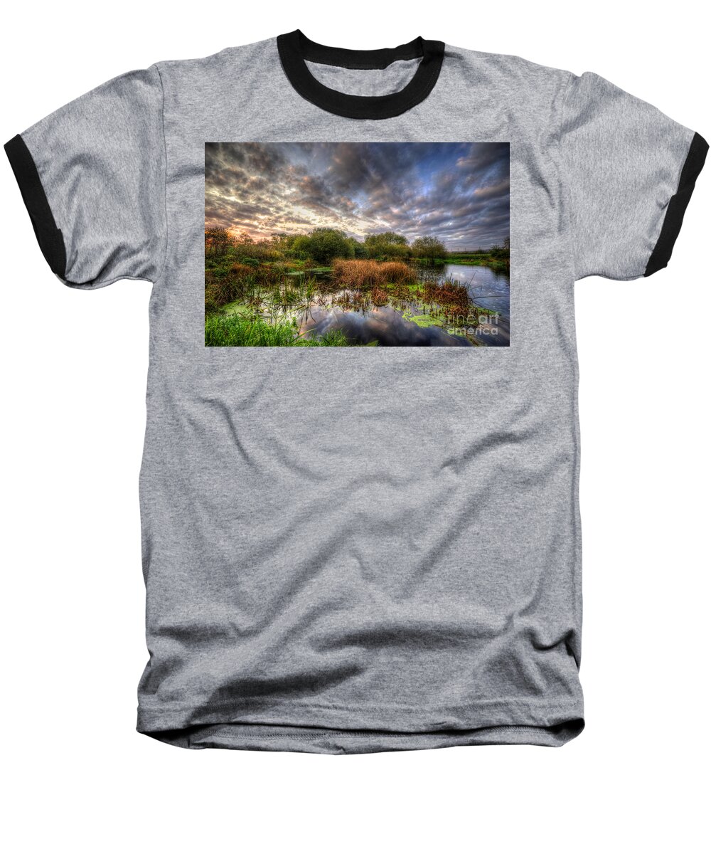 Hdr Baseball T-Shirt featuring the photograph Swampy by Yhun Suarez