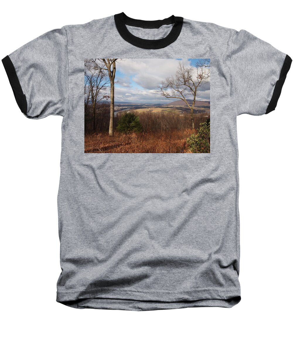 Farms Photographs Baseball T-Shirt featuring the photograph The Hills Have Eyes by Robert Margetts