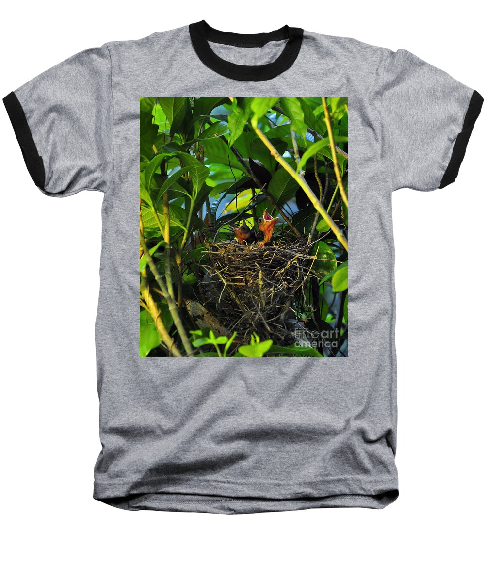 Cardinals Baseball T-Shirt featuring the photograph Three of a Kind by Al Powell Photography USA