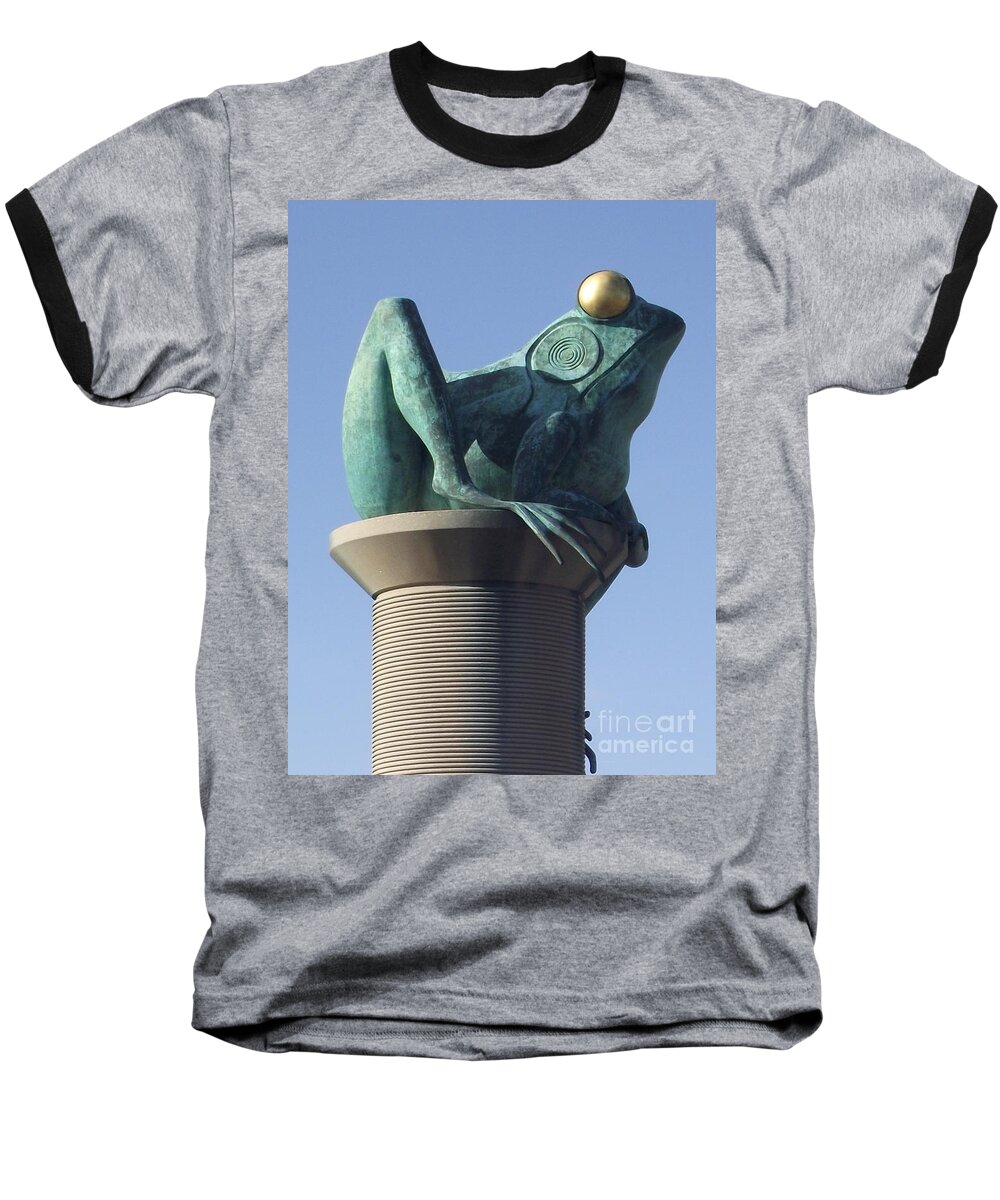 Willimantic Baseball T-Shirt featuring the photograph Willimantic Frog Bridge by Michelle Welles