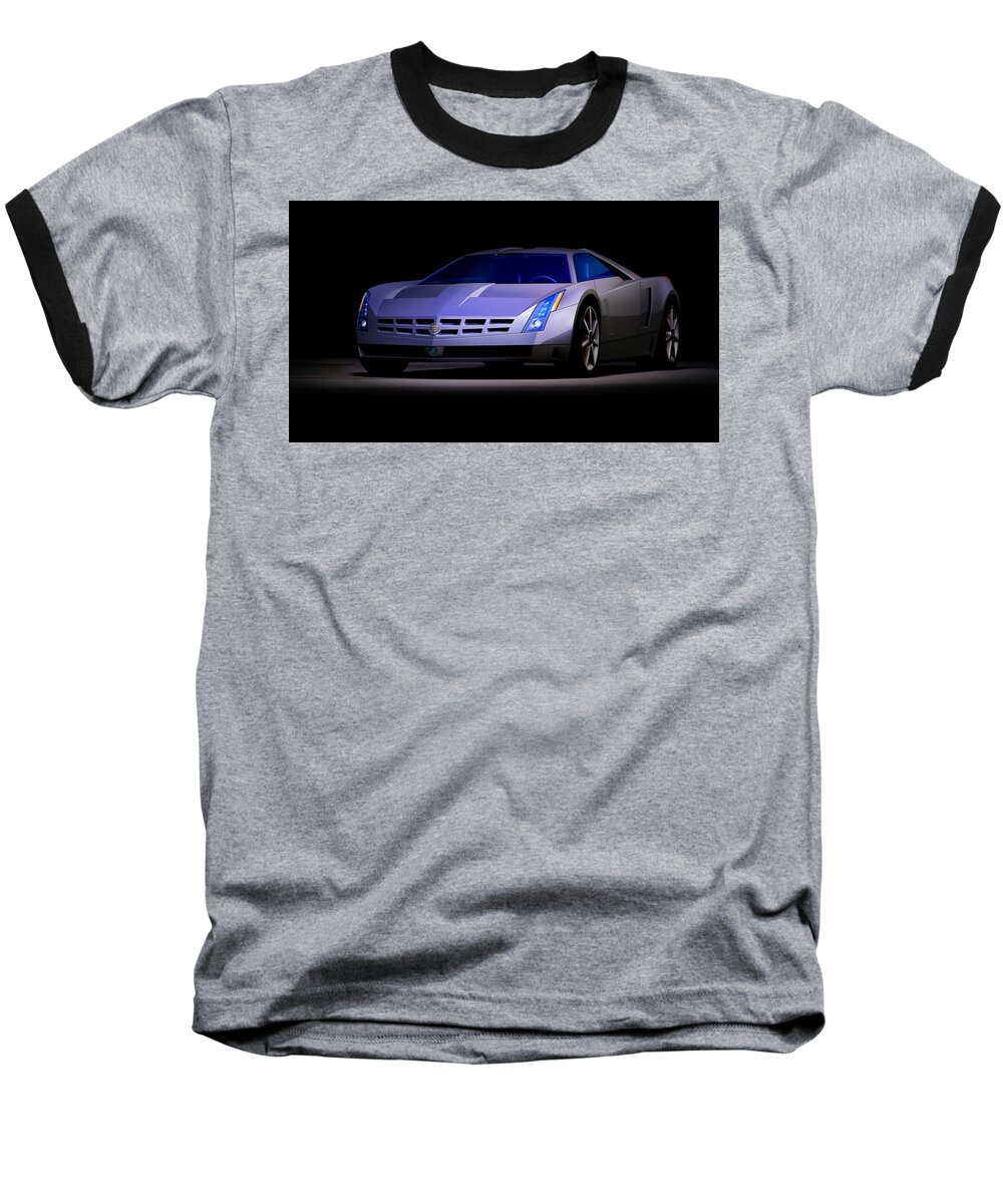 Cadillac Cien Baseball T-Shirt featuring the photograph Cadillac Cien #1 by Jackie Russo