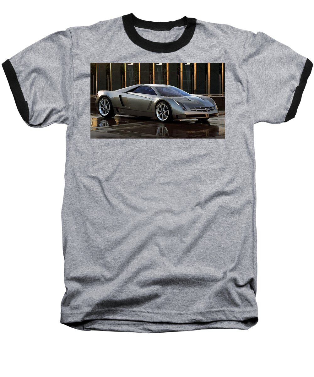 Cadillac Cien Baseball T-Shirt featuring the photograph Cadillac Cien #1 by Mariel Mcmeeking
