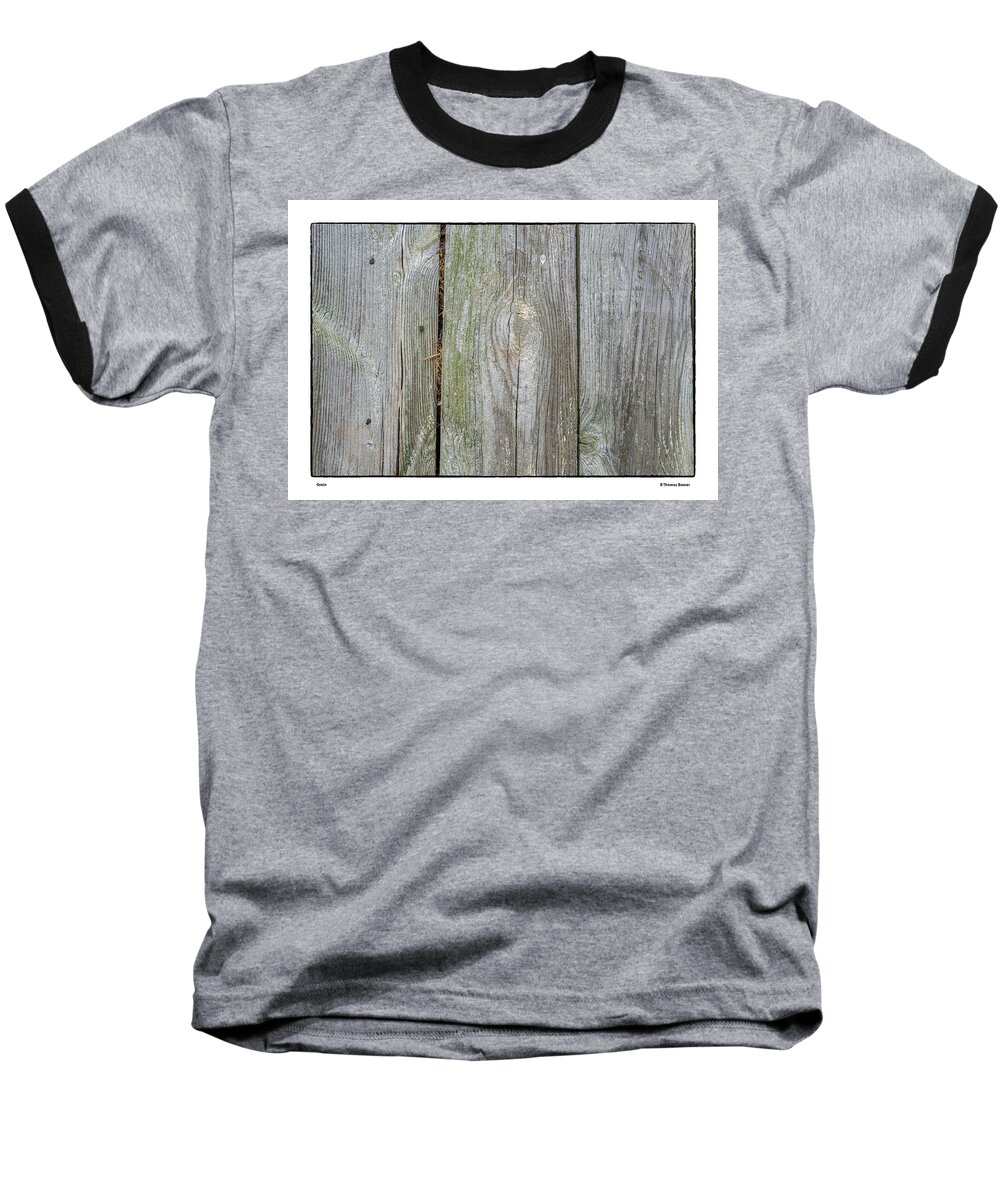 Barn Baseball T-Shirt featuring the photograph Grain #1 by R Thomas Berner