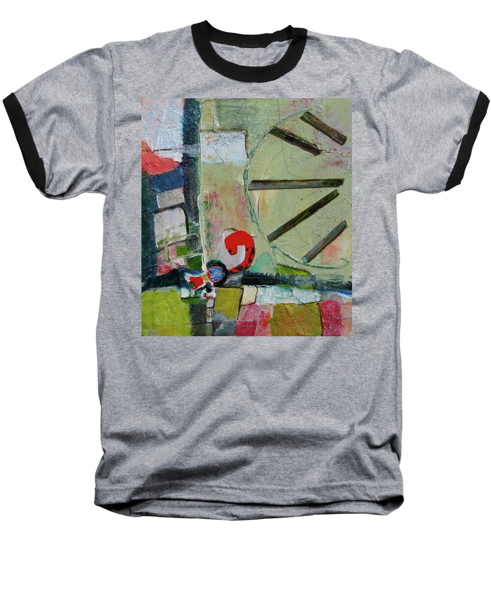 Abstract Baseball T-Shirt featuring the photograph Green Tuna #2 by Carole Johnson