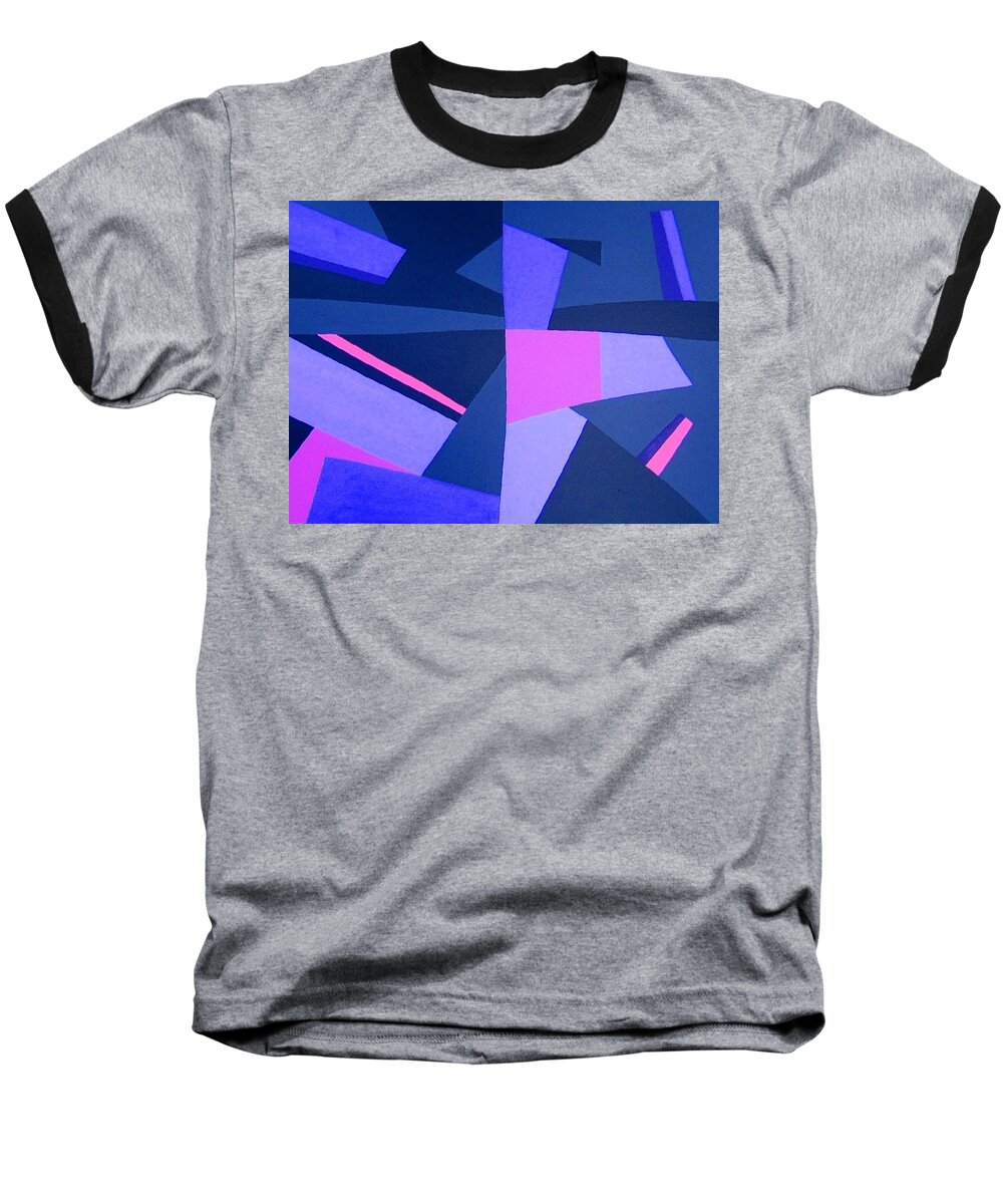 Abstract Baseball T-Shirt featuring the photograph I M Your Man by Dick Sauer