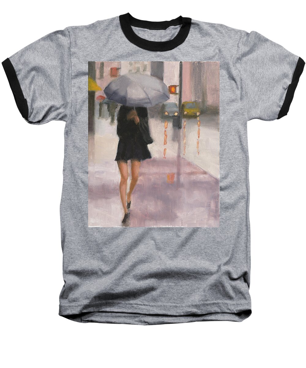Legs Baseball T-Shirt featuring the painting Legs #1 by Tate Hamilton