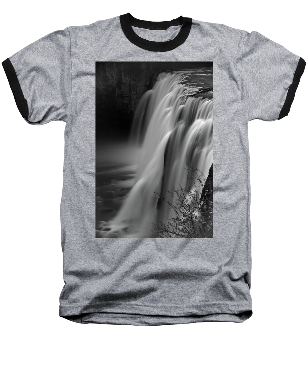 Mesa Falls Baseball T-Shirt featuring the photograph Mesa Falls #1 by Raymond Salani III